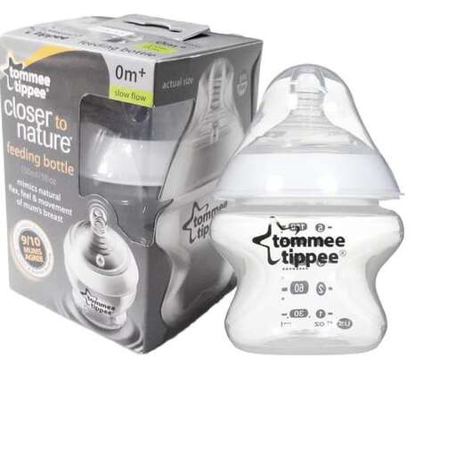 bottle for baby in the bottle