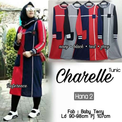 person in a red and black coat