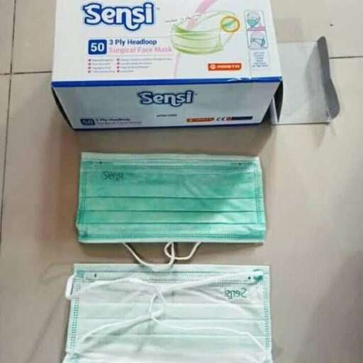 a box of tissues sitting on top of a counter.