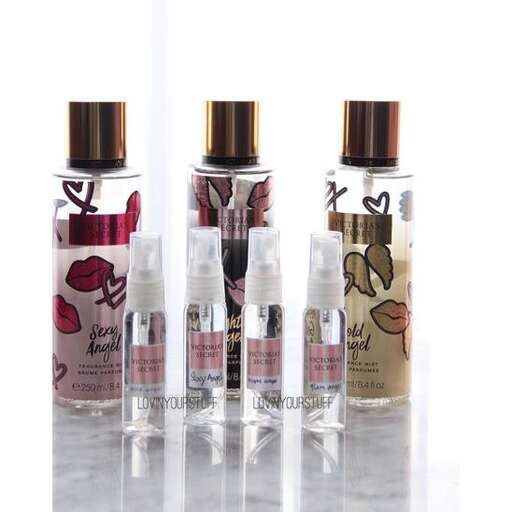 perfumes in a row