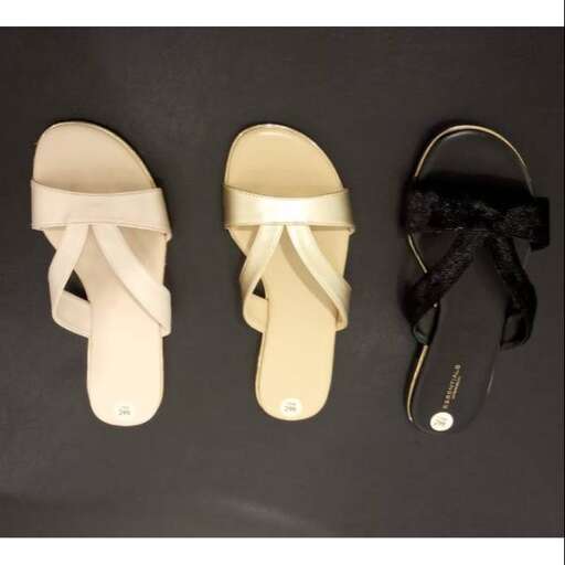 sandals for the bride and groom.