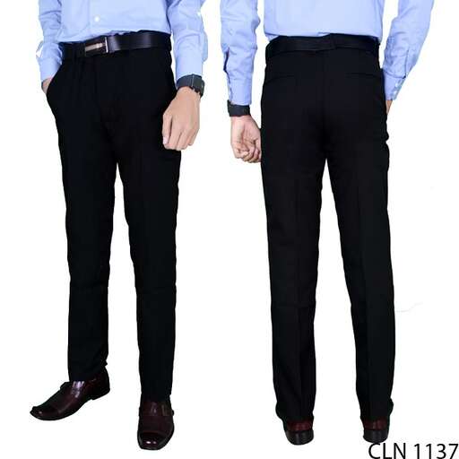a pair of men's black pants
