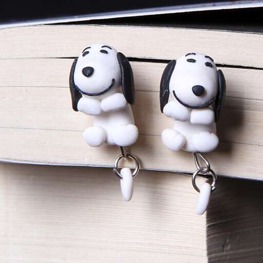 a couple of dogs that are on a book