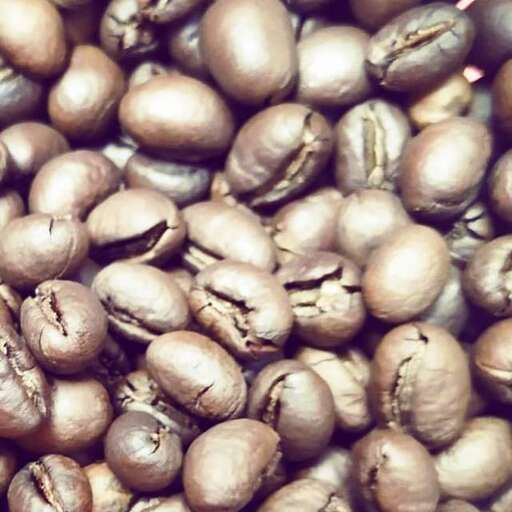 a pile of coffee beans