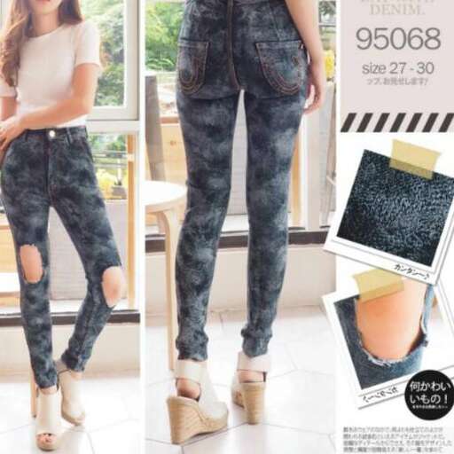 jeans with a white tee