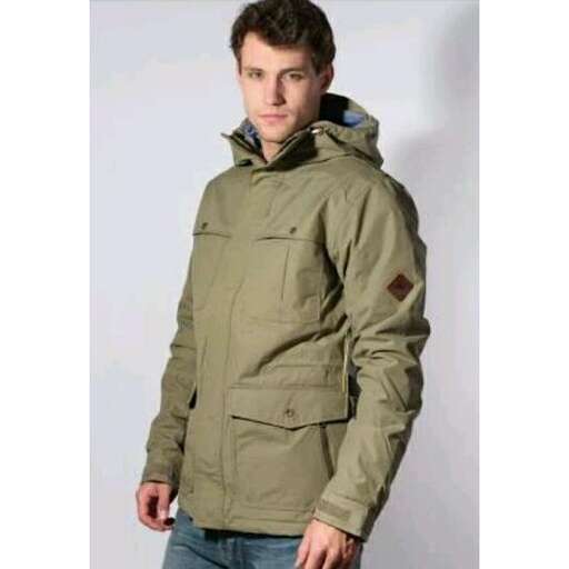 men's jacket in a soft green