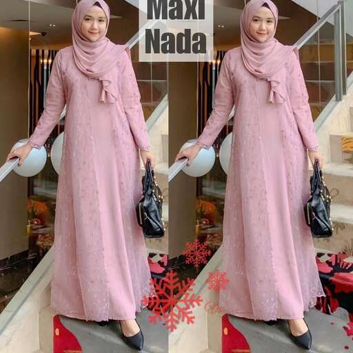 a woman in a pink dress