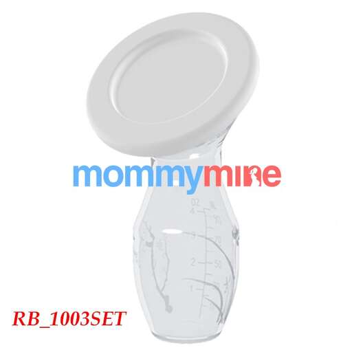 mother's day baby bottle with lid for baby's diaper