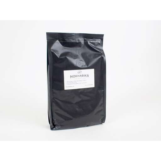 black bag in a white background