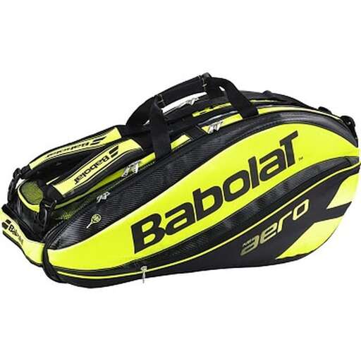 the yellow and black tennis racket is a great gift for a guy.