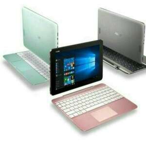 a laptop computer sitting next to a laptop computer.