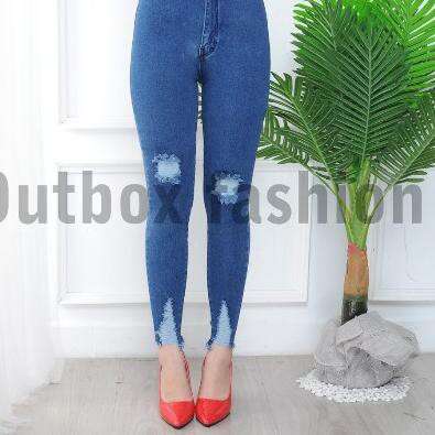 jeans with a hole in the back