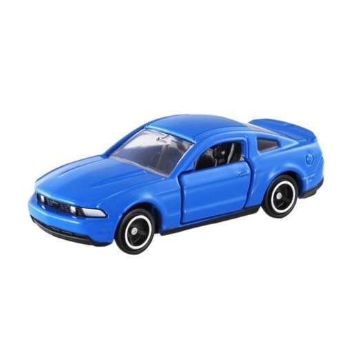 a blue car with a black roof.