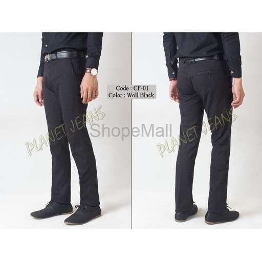 a pair of black pants