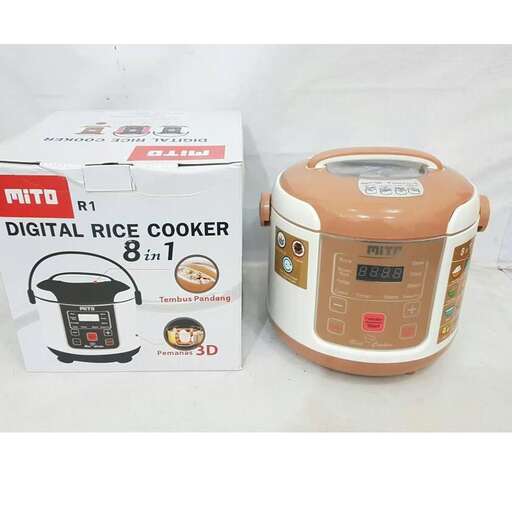 a small kitchen stove with a pot on top of it.