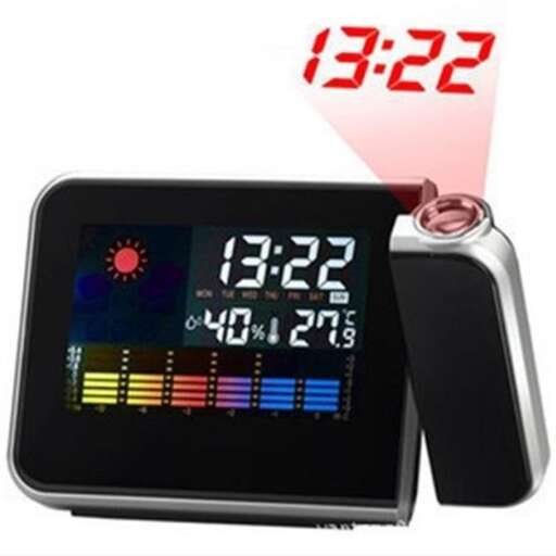watch with a digital alarm clock