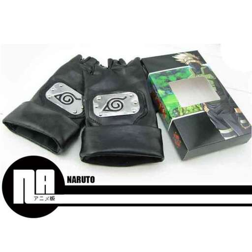 a set of gloves and a bag.
