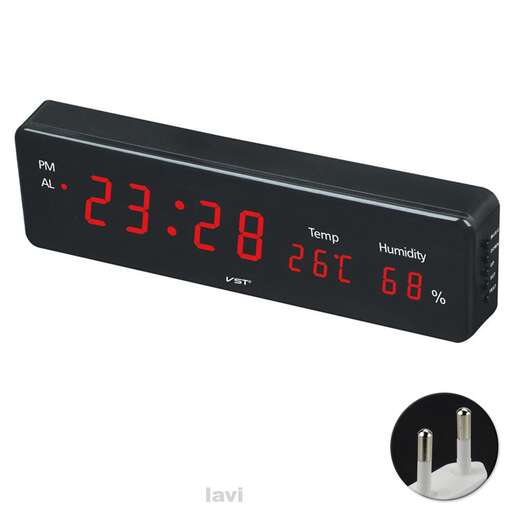 the alarm clock is a smart watch that can be used to read.