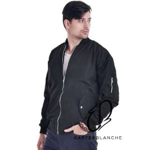 men's black men's jacket with zippers.