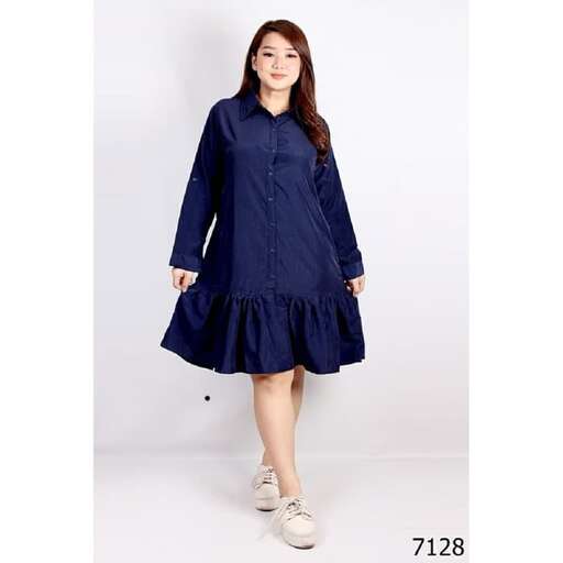 dress in navy blue