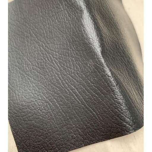 leather wallet with a textured finish