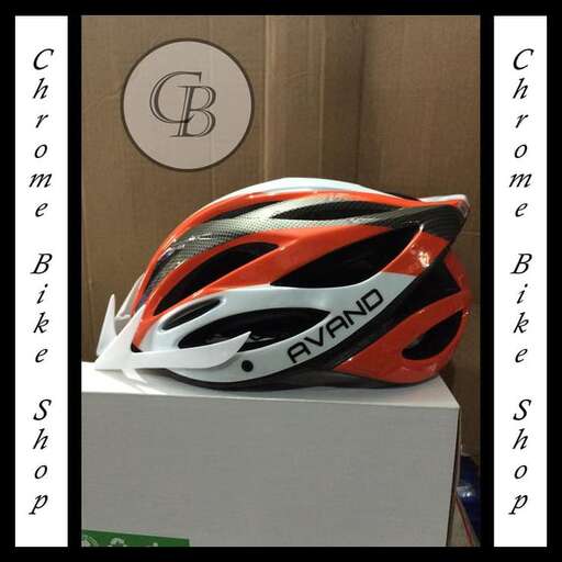 a helmet for a race.