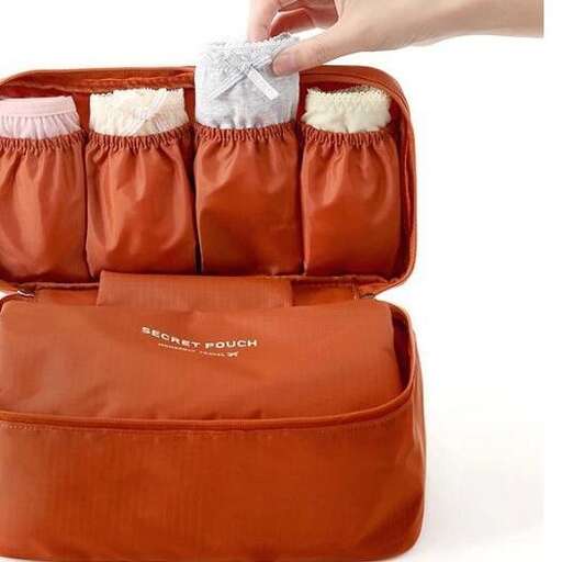 a bag that is made out of leather.