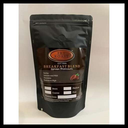 coffee in a bag - black