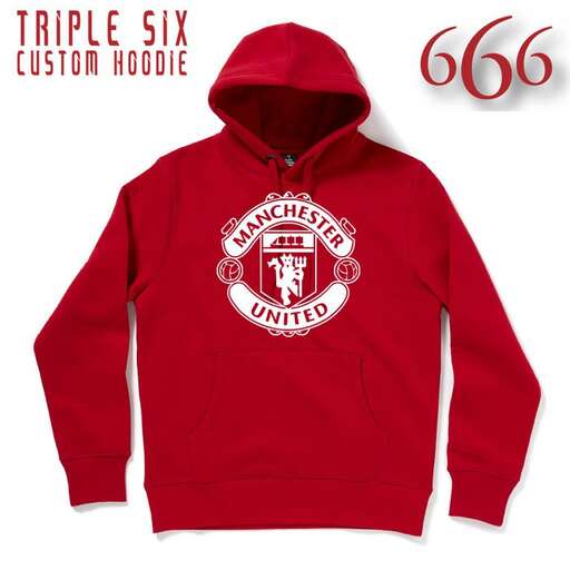 the logo on the hoodie