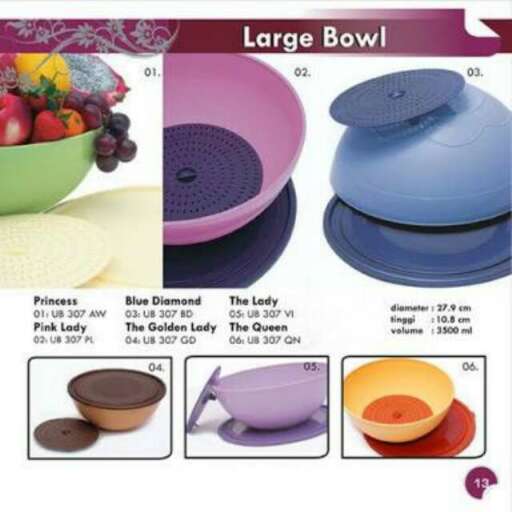 a large bowl of fruit and vegetables.