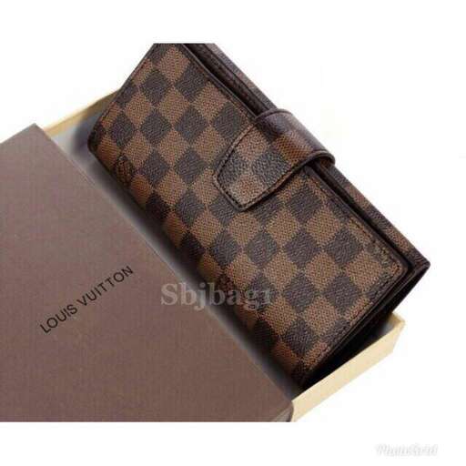 wallet in a box - brown