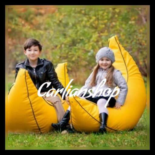 a boy and girl sitting on a giant inflatable tube.