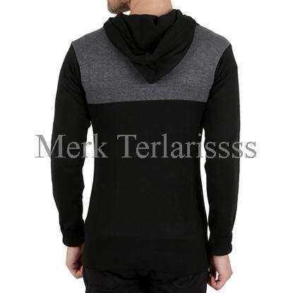 a long sleeved sweater with a hoodie and a sweater