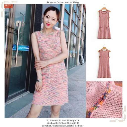 pink dress in the pink