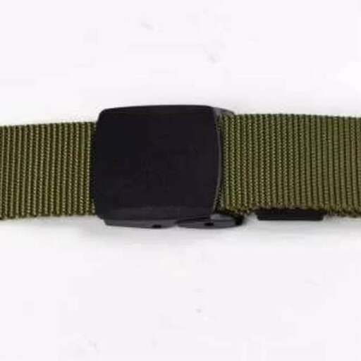 a green strap with a black strap