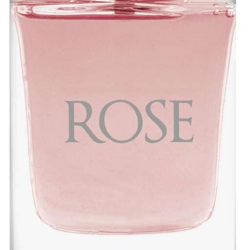 perfume bottle in pink