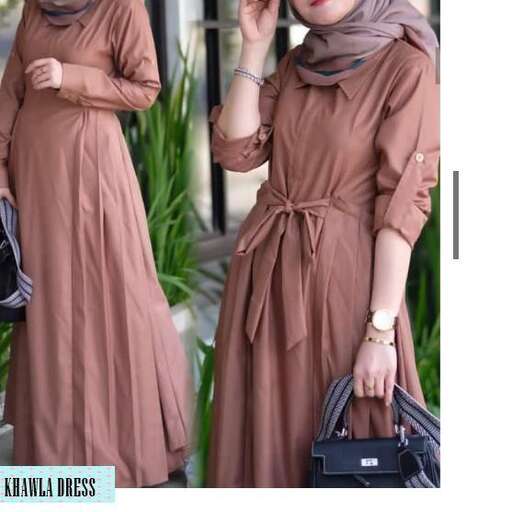 person in a long dress