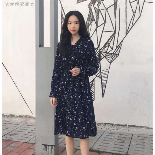 person in a long dress