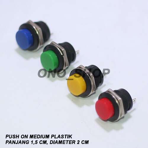 diy - set of 3 - d buttons in yellow, red, green, yellow, and red