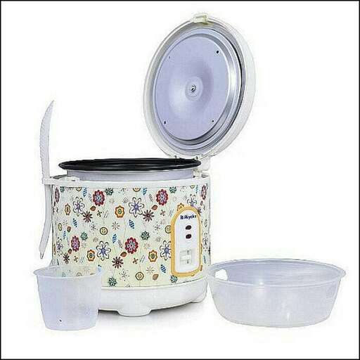 a small crock pot with a lid on it.