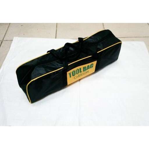 a bag of baseball player on a white cloth.