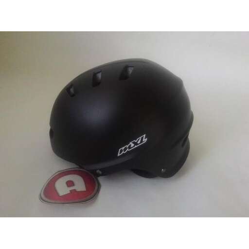 a helmet with a logo on it.