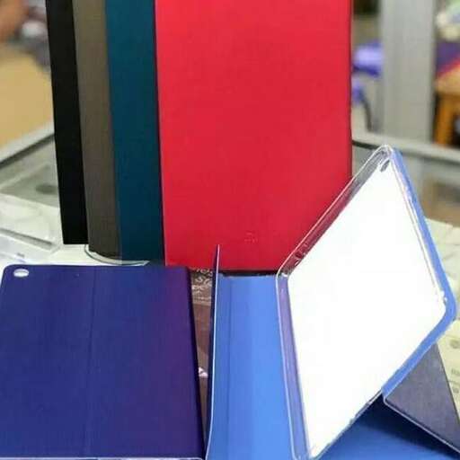a picture of a book with a blue and red background.