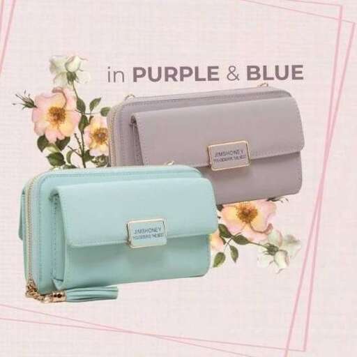 purple & blue in a pop of color
