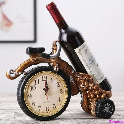 a clock and a clock on a table