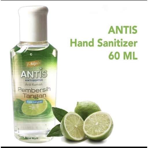 a bottle of hand - made soap with a bottle of mint.