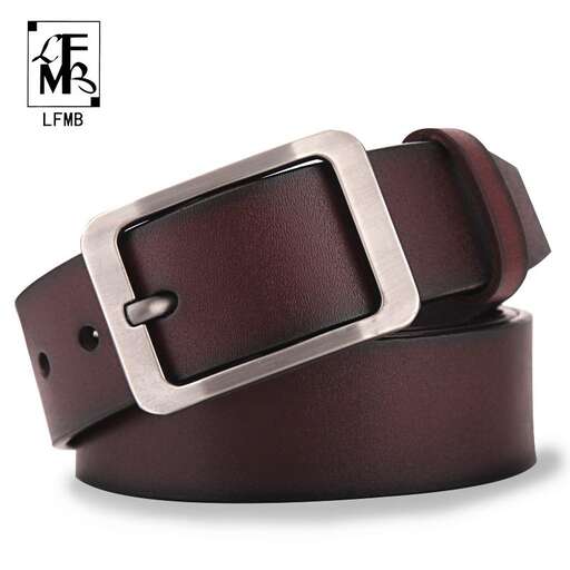 leather belt in a leather belt