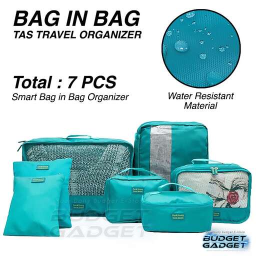 a bag that is blue