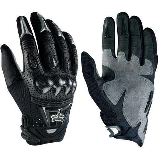 a pair of gloves that are black