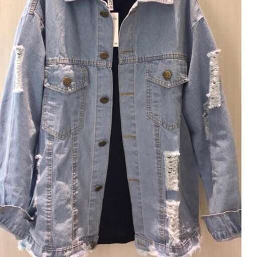 denim jacket with a hoodie